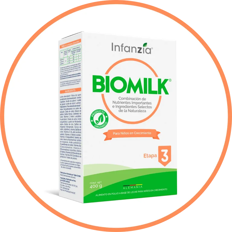 Formula infantil Biomilk Etapa 3 para Niños desde 2 Años